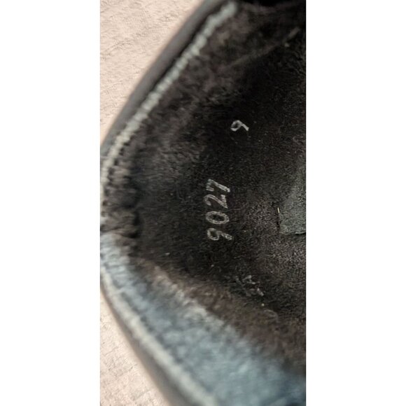 Easy Spirit Black Leather Loafers Womens Size 6 Comfortable Slip-On Shoes - Picture 5 of 6